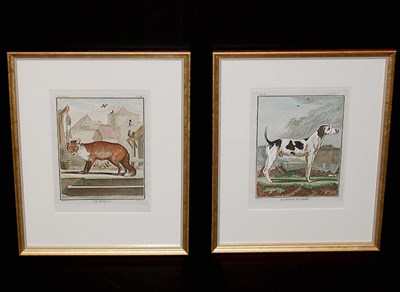 Lot 80 - After De Seve LE CHIEN COURANT and LE RENARD...