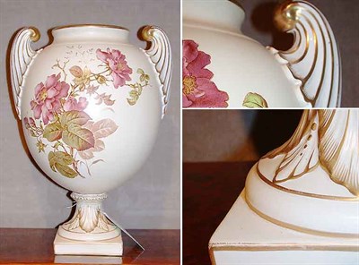 Lot 140 - Cauldon Ware Gilt and Floral Decorated...
