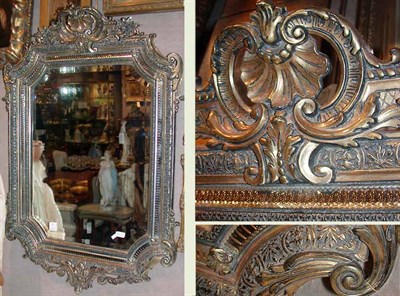 Lot 309 - Louis XVI Style Silver Gilt and Gilt-Wood...