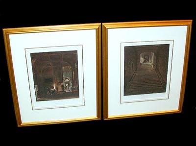 Lot 89 - After Charles Wild ANCIENT BELL TOWER and...