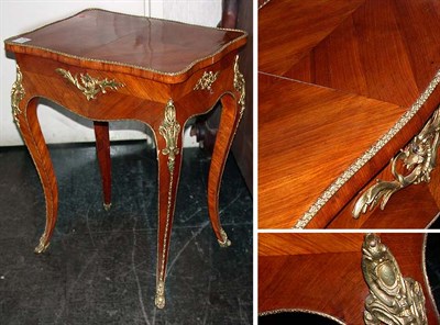 Lot 234 - Louis XV Style Gilt-Bronze Mounted Kingwood...