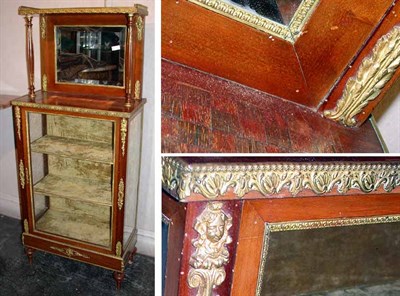 Lot 305 - Empire Style Gilt-Metal Mounted Mahogany...