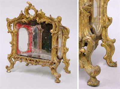 Lot 319 - Italian Rococo Style Gilt-Wood Table Vitrine...