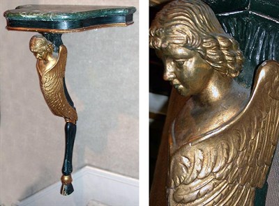 Lot 137 - Continental Painted and Parcel Gilt Wall...
