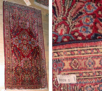 Lot 704 - Sarouk Runner North Persia, circa 1925 The...