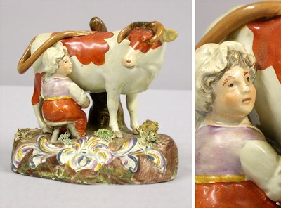 Lot 360 - Staffordshire Pearlware Figural Group Late...