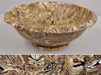 Lot 357 - Continental Pottery Center Bowl Possibly...