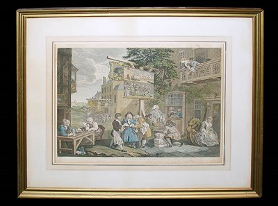 Lot 61 - After William Hogarth CANVASSING FOR VOTES...