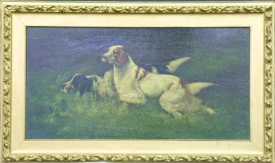 Lot 199 - J.S. Slater 19th/20th Century TWO SETTERS ON...