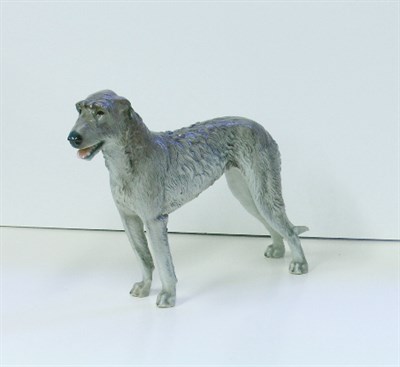 Lot 14 - Pair of Nymphenburg Porcelain Wolfhounds...