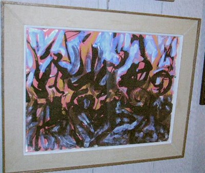 Lot 64 - Angelo Savelli Italian, b.1911 ABSTRACT...