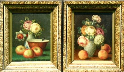 Lot 27 - J. Van Hoot Dutch, 20th century STILL LIFES...