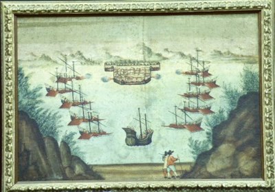 Lot 69 - Continental School 19th Century SIEGE OF A...