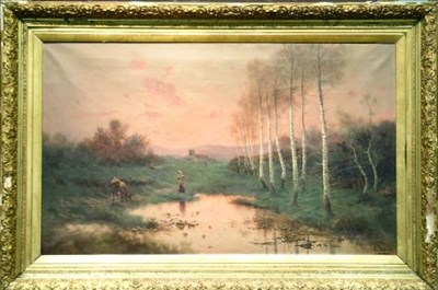 Lot 95 - Fortuny 19th/20th Century BUCOLIC LANDSCAPE...