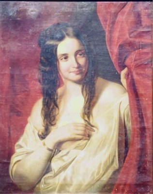 Lot 44 - Manner of William Etty MODESTY Oil on canvas...