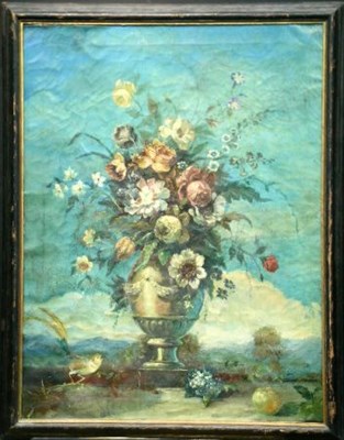 Lot 34 - Continental School 19th/20th Century FLORAL...
