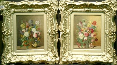 Lot 96 - Karl Heiner Austrian, 19th/20th century FLORAL...