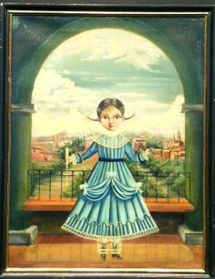 Lot 83 - Agapito Labios Mexican, 1898-1996 YOUNG GIRL...