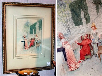 Lot 118A - After De Lori AUDIENCE WITH CARDINAL...