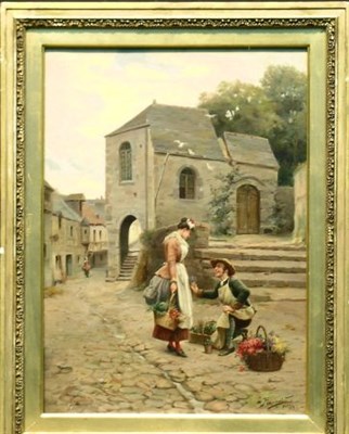 Lot 117 - L. Picardet French, 19th/20th century FLOWER...