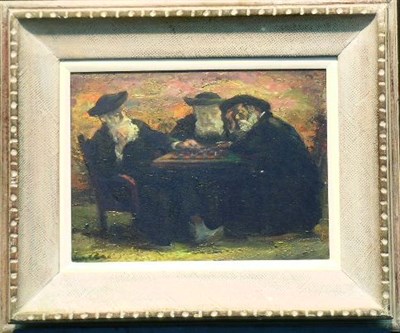 Lot 27 - Continental School 20th Century A GAME OF...