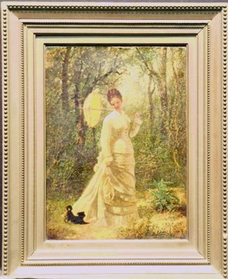 Lot 43 - Jospeh Bensa Continental, 19th century WOMAN...