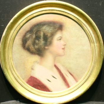 Lot 18 - Charles Warde Traver American, b.1880 WOMAN IN...