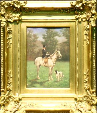 Lot 63 - Louis Darey French, 1863-1914 PORTRAIT OF A...