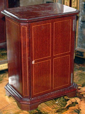 Lot 310 - Miniature Mahogany Cabinet Schmieg & Kotzian.