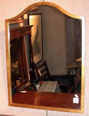 Lot 570 - Gilt Decorated Mirror Schmieg & Kotzian.