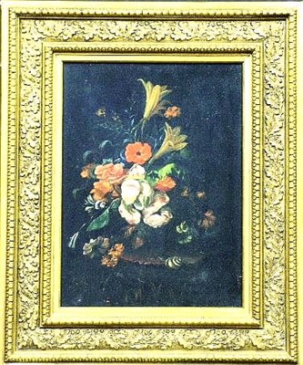Lot 45 - Manner of Willem van Aelst FLORAL STILL LIFE...