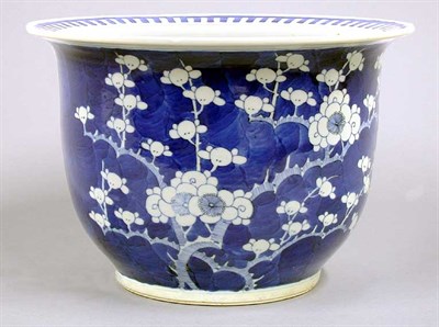 Lot 215 - Chinese Blue and White Porcelain Cachepot