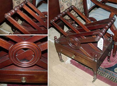 Lot 442 - Victorian Mahogany Canterbury