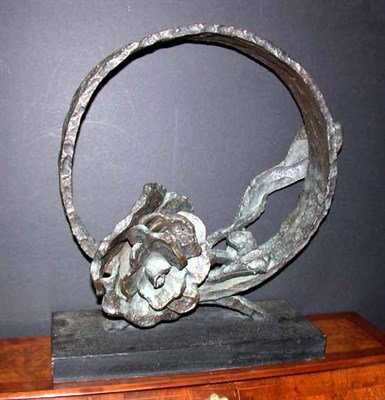 Lot 547 - Israeli Bronze Sculpture
