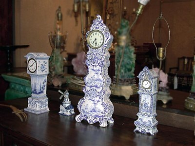 Lot 370 - Group of Delft Articles Comprising three...
