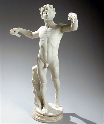 Lot 269 - Italian White Marble Sculpture of an Athlete...