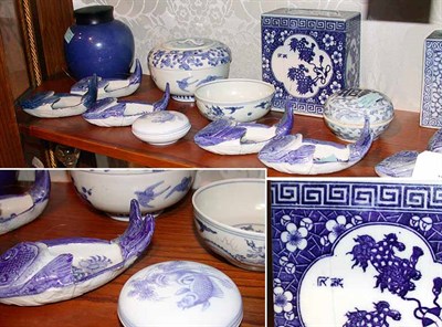 Lot 380 - Group of Chinese Porcelain Articles including...