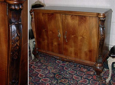 Lot 182 - Continental Hardwood Cabinet