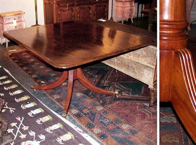 Lot 201 - Georgian Style Mahogany Breakfast Table