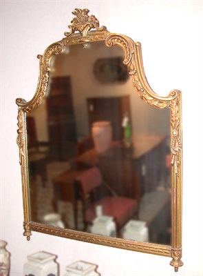 Lot 166 - Gilt Decorated Mirror