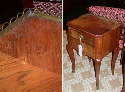 Lot 163 - Pair of Louis XV Style Rosewood Side Cabinets