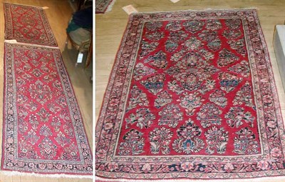 Lot 710 - Sarouk Rug North Persia, second quarter of the...