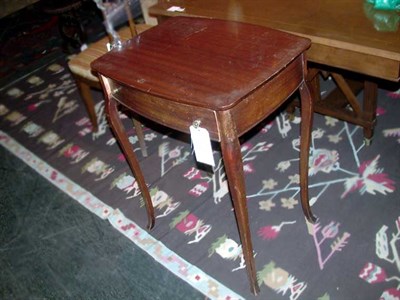 Lot 178 - Mahogany Side Table