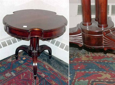 Lot 202 - Regency Style Mahogany Side Table