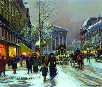 Lot 167 - Edouard Leon Cortes French, 1882-1969 RUE...