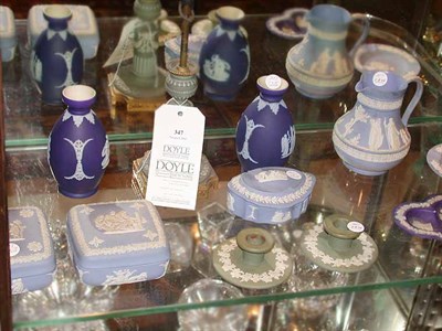 Lot 347 - Group of Jasperware Articles Approximately...