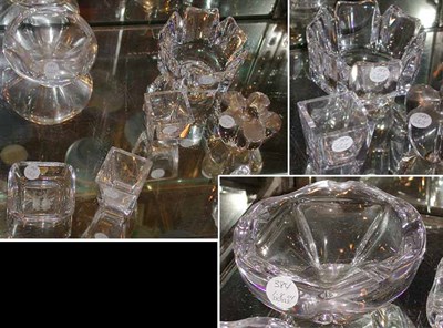 Lot 348 - Group of Glass Articles Including Orrefors...