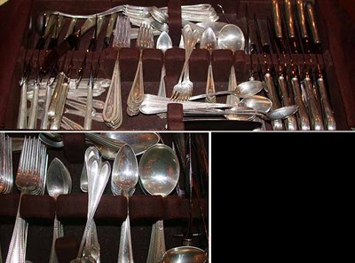 Lot 319 - Gorham Sterling Silver Flatware Service...