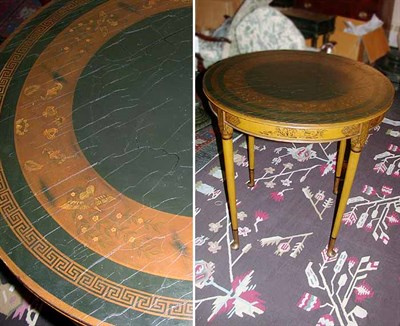 Lot 447 - Georgian Style Painted Center Table