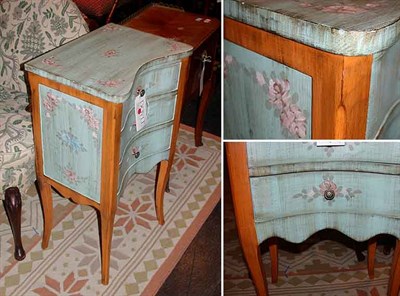 Lot 155A - Pair of Painted Side Cabinets